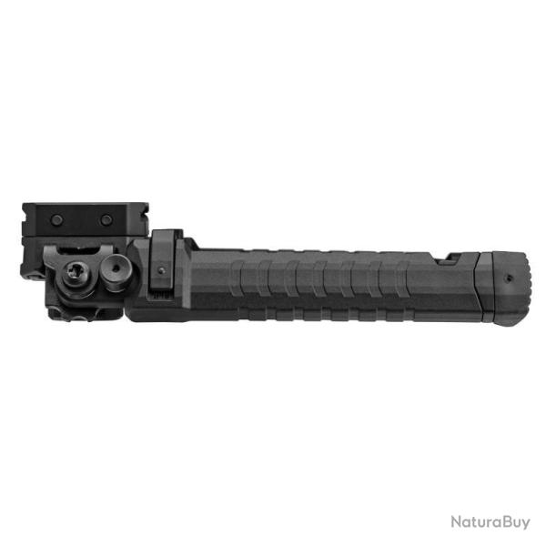 Bipied de pr�cision FAB Defense Spike acier-aluminium-polym�re � t�te r�glable pour rail Picatinny N