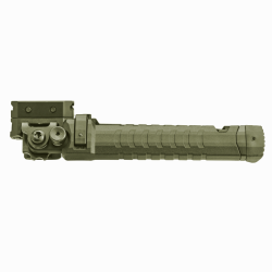 Bipied de pr&eacute;cision FAB Defense Spike acier-aluminium-polym&egrave;re &agrave; t&ecirc;te r&eacute;glable pour rail Picatinny V