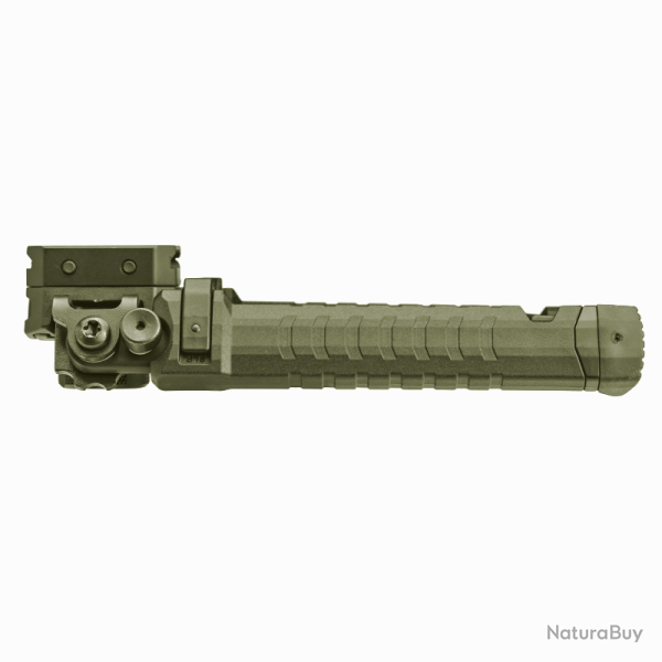 Bipied de pr�cision FAB Defense Spike acier-aluminium-polym�re � t�te r�glable pour rail Picatinny V