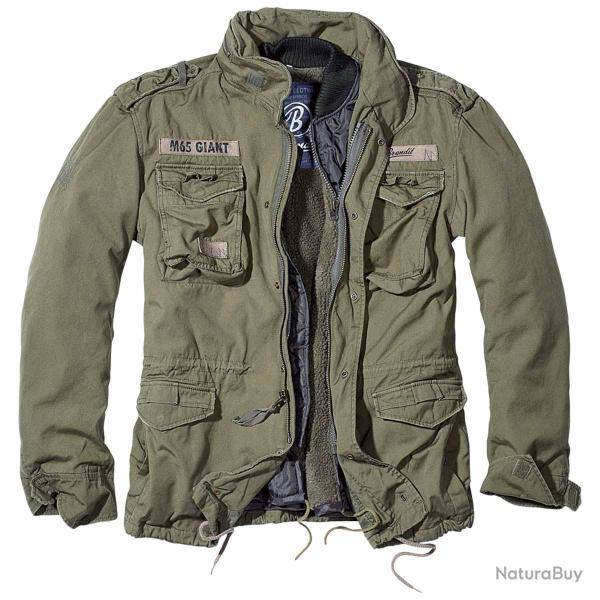 Blouson Brandit M-65 GIANT Vert olive - S