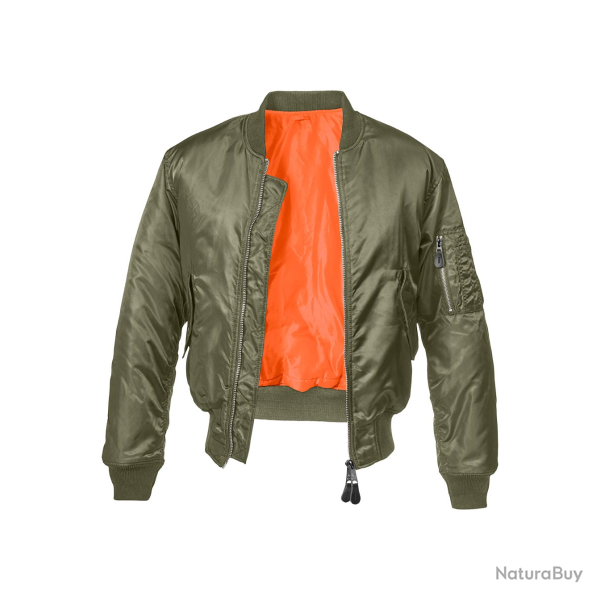 Blouson Brandit MA1 Vert olive - L
