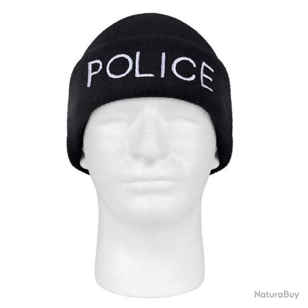 Bonnet Rothco Police Noir