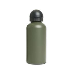 Bouteille Mil-Tec en aluminium 500 ml avec capuchon protecteur &agrave; une main Argent