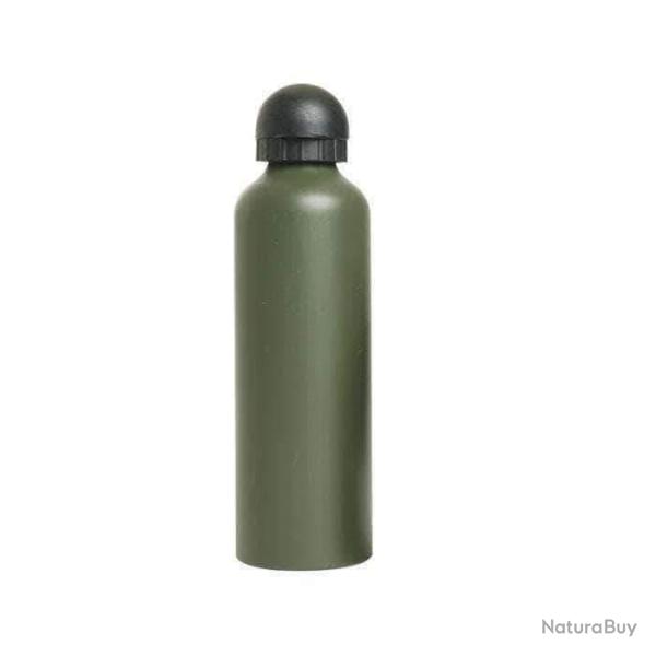 Bouteille Mil-Tec en aluminium 500 ml avec capuchon protecteur � une main Argent 750 ml