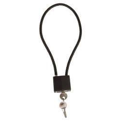 Cadenas Mil-Tec &agrave; c&acirc;ble acier gain&eacute; thermoplastique longueur de c&acirc;ble 20 cm Autre 38 cm