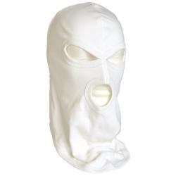 Cagoule Mil-Tec Balaclava 3-Hole Lightweight Blanc