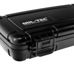 Caisse rigide &eacute;tanche Mil-Tec 22,8 &times; 13 &times; 4,6 cm en ABS avec mousse de protection Noir