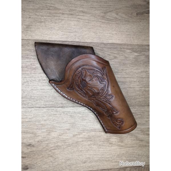 holster crossdraw saa 1873 / remington 1858 3 "