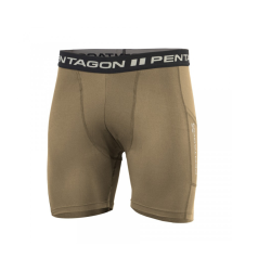 Cale&ccedil;on long thermor&eacute;gulateur Pentagon Apollo Tac-Fresh en maille extensible &agrave; s&eacute;chage rapide Coyote