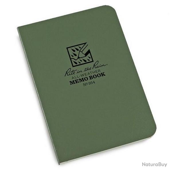 Carnet de notes �tanche Rite In The Rain 954T Vert olive