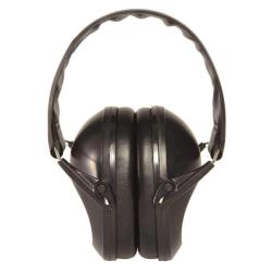 Casque anti-bruit Mil-Tec Defenders ABS pliable conforme EN 352-1 Noir