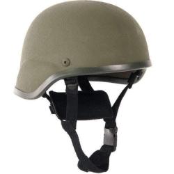 Casque d'entra&icirc;nement et airsoft Mil-Tec MICH non balistique Vert - S - M