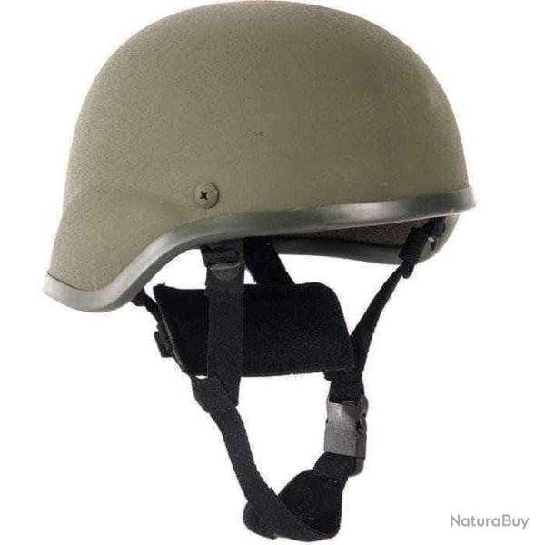 Casque d'entra�nement et airsoft Mil-Tec MICH non balistique Vert - S - M