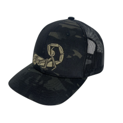 Casquette Agilite Trucker Scorpion Multicam Noir