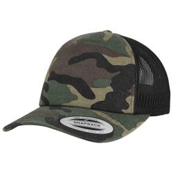 Casquette Brandit Camo Trucker Woodland