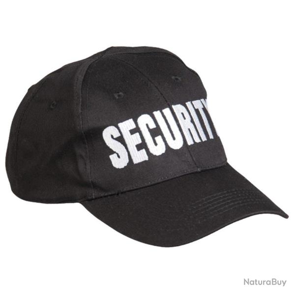 Casquette Mil-Tec Security Noir