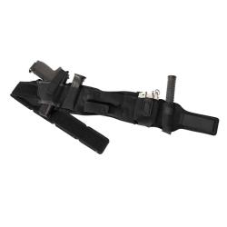 Ceinture holster discr&egrave;te GK Pro NEO Belt extra-plate multi-tailles porte-accessoires int&eacute;gr&eacute;s Noir 