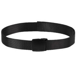 Ceinture Mil-Tec Elastic Quick Release nylon 3,8 cm &times; 130 cm avec boucle YKK plastique Noir