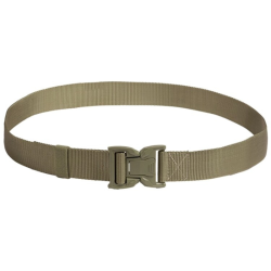 Ceinture Mil-Tec Tactical polyester 100 % avec boucle alliage zinc largeur 4 cm Vert - 100 cm