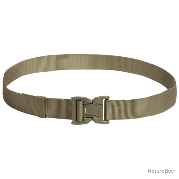 Ceinture Mil-Tec Tactical polyester 100 % avec boucle alliage zinc largeur 4 cm Vert - 120 cm