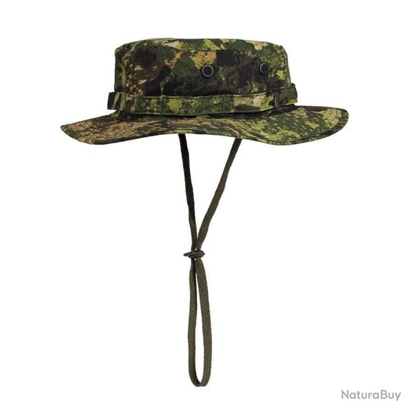 Chapeau de brousse Mil-Tec US GI Jungle CIV-TEC en coton ripstop avec a�rations lat�rales et jugulai
