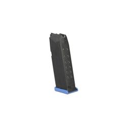 Chargeur Glock PSA "Training" avec arr&ecirc;toir bleu Noir G19T (9 mm) 15 coups