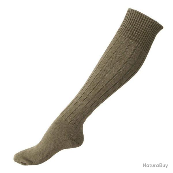 Chaussettes d'hiver en laine Mil-Tec Vert Olive - L