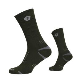 Chaussettes techniques Pentagon Iris Coolmax mi-hautes anti-bact&eacute;riennes &agrave; s&eacute;chage rapide Noir - 39 