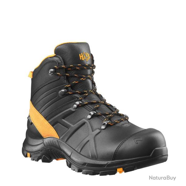 Chaussures coqu�es antistatiques Haix Black Eagle Safety 54 Mid avec semelle anti-perforation Noir /