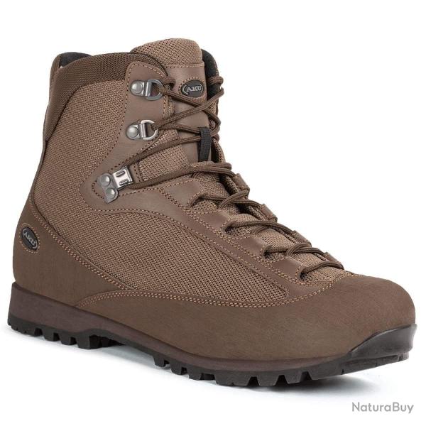 Chaussures de combat AKU Tactical Pilgrim DS cuir pleine fleur � tige haute, semelle Vibram Four� Ma