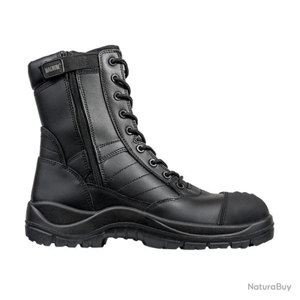 Chaussures Magnum Centurion 8.0 Cuir S3 avec double zip Noir - 46 EU