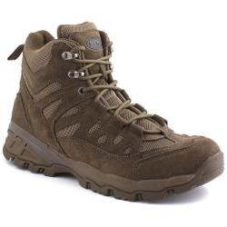 Chaussures Mil-Tec Squad 5" (tige mid 12,7 cm) en daim et polyester Marron - 46 EU / 12 UK
