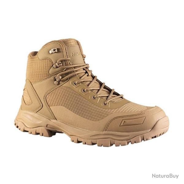 Chaussures Mil Tec Tactical Lightweight tige polyester ripstop avec doublure mesh respirante Coyote 