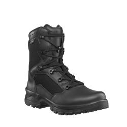 Chaussures montantes Haix Combat Gore Tex cuir velours antistatiques imperm&eacute;ables tige 20 cm Noir EU