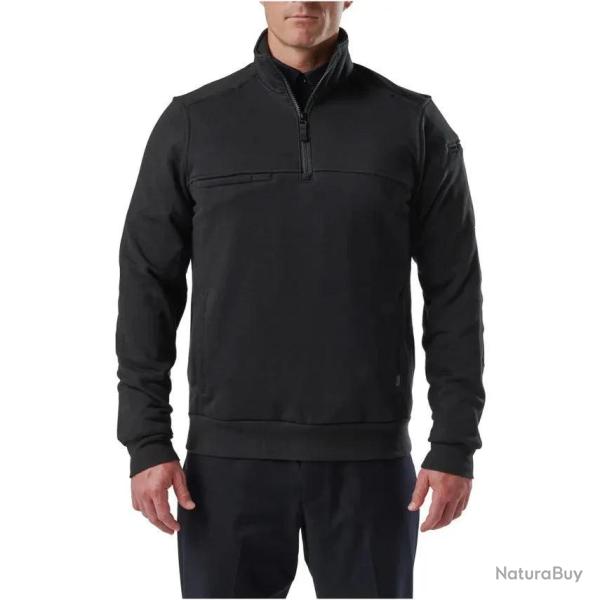 Chemise 5.11 Tactical JOB SHIRT 1/4 ZIP 2.0 Noir - S