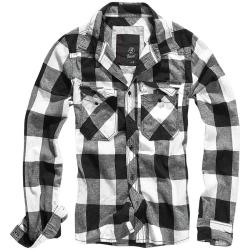 Chemise Brandit Check Blanc - S