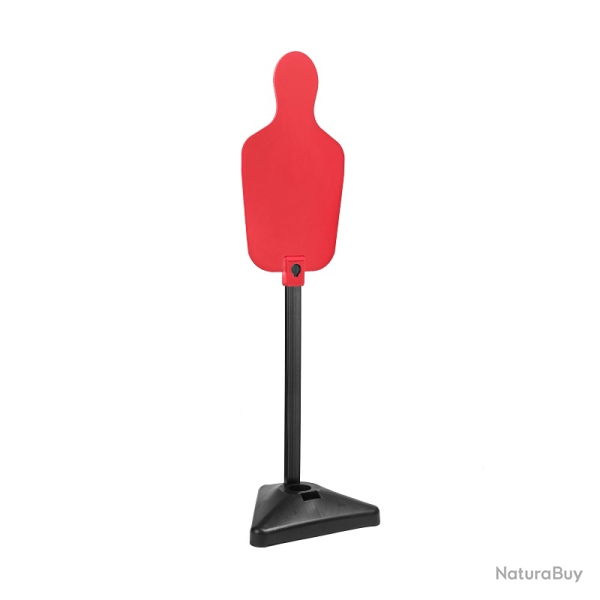 Cible statique auto-r�parante FAB Defense RTS en polym�re sans ricochet pour entra�nement Rouge