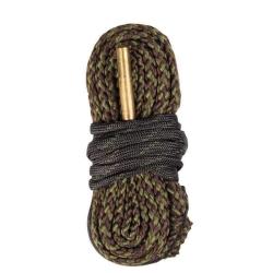 Cordon de nettoyage Mil-Tec Bore Python avec brosse bronze int&eacute;gr&eacute;e pour armes longues calibre .22 e