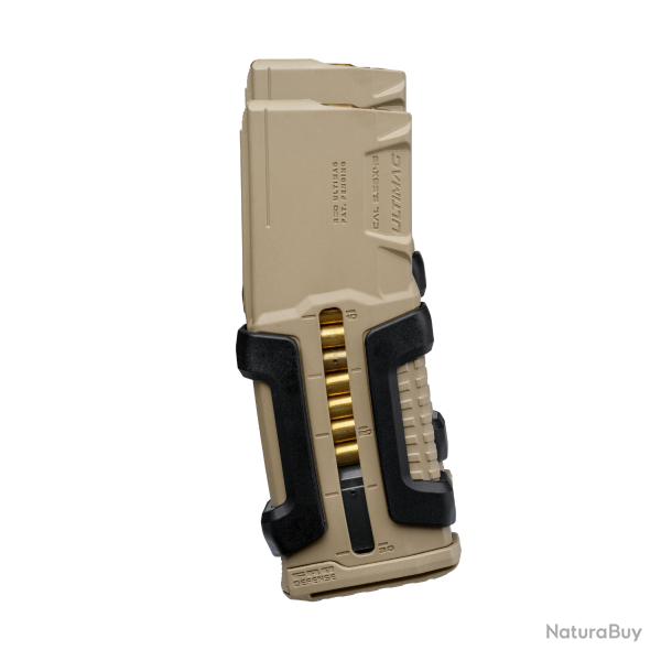 Coupleur de chargeurs FAB Defense UC pour chargeurs Ultimag 30R (parall�le ou d�cal�) Noir