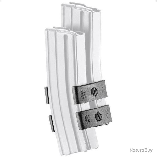 Coupleur de chargeurs l�ger FAB Defense TZ-2 en polym�re renforc� multiplateforme Noir