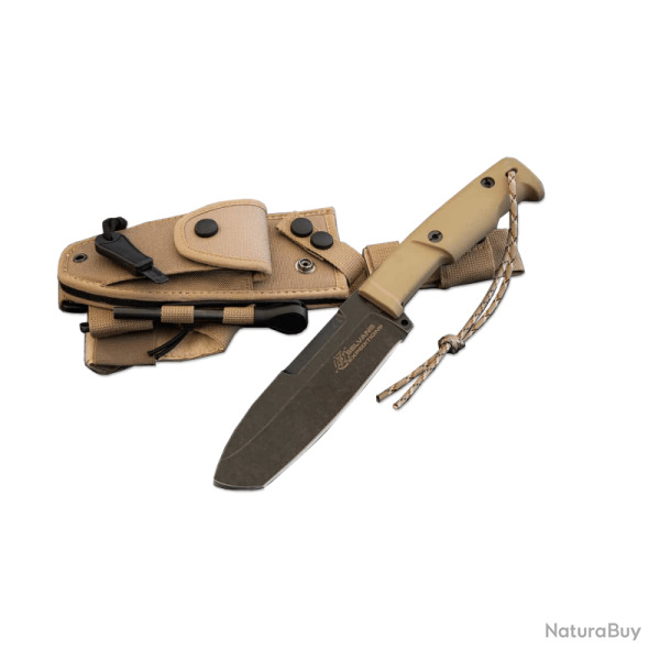 Couteau � lame fixe Extrema Ratio Selvans Expeditions Dark Stone