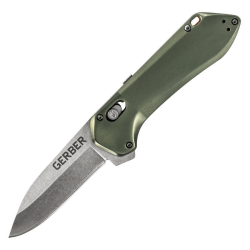 Couteau pliant Gerber Highbrow Pivot Lock A/O Green Vert olive