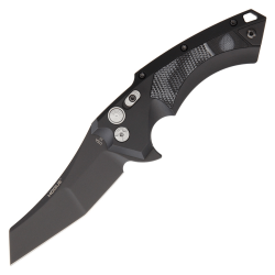 Couteau pliant Hogue X5 Button Lock Wharncliffe Noir