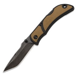 Couteau pliant Outdoor Edge Small Chasm Lockback Brown Coyote