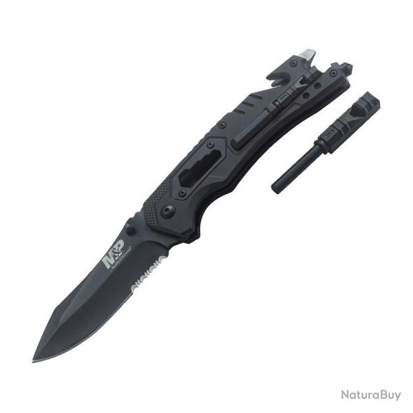Couteau pliant Smith & Wesson M&P Linerlock A/O Noir