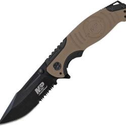 Couteau pliant Smith & Wesson M&P LK Coyote