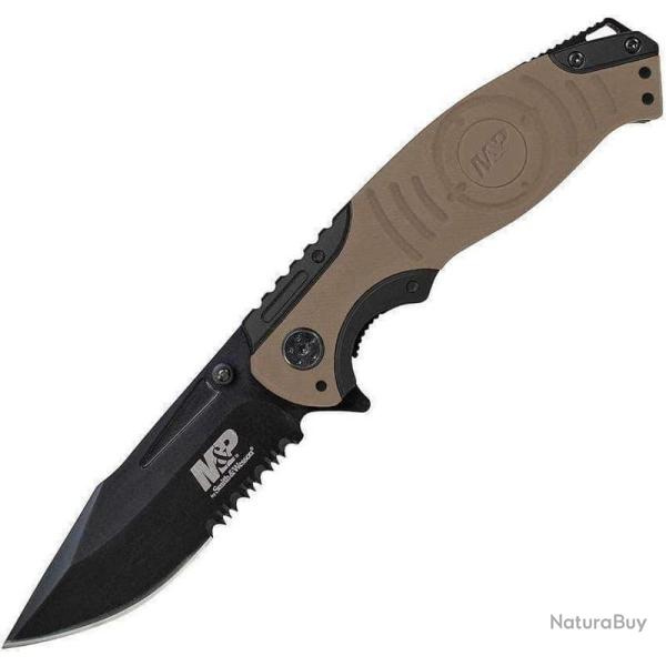 Couteau pliant Smith & Wesson M&P LK Coyote