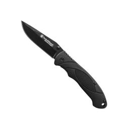 Couteau pliant Smith & Wesson OPS Linerlock Drop Point Noir