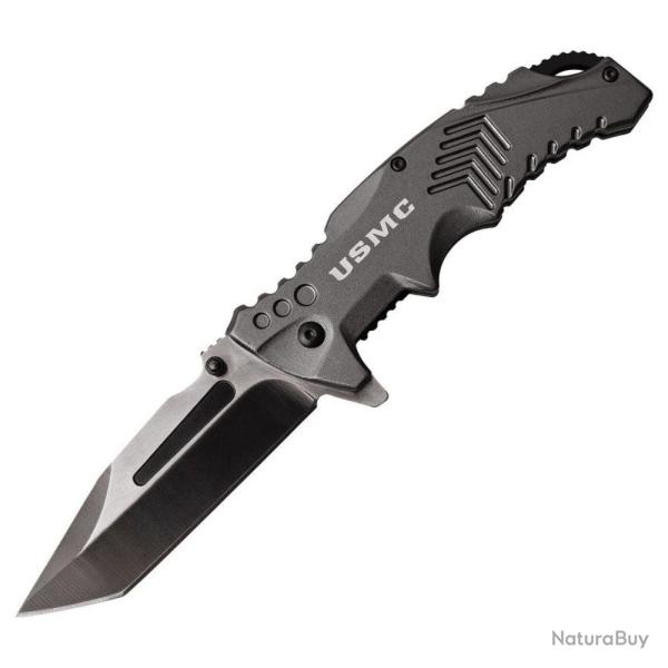 Couteau pliant US Marine Corps Linerlock A/O 1058 Gris