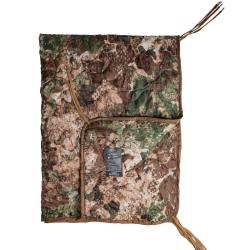 Couverture Poncho Liner Mil-Tec CIV-TEC polyester matelass&eacute; 210 &times; 150 cm 800 g avec sac de transport